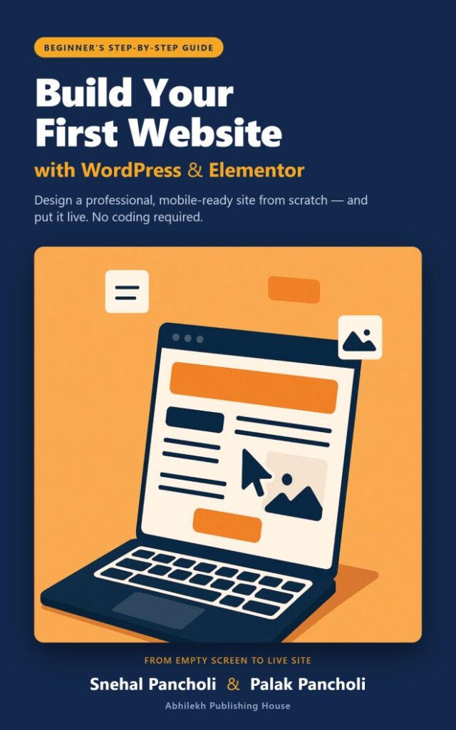 Build Your First Website with WordPress and Elementor — cover