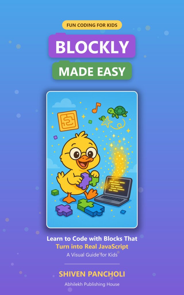 Blockly Made Easy: A Visual Guide for Kids — cover