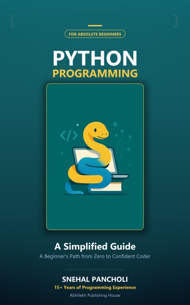 Python Programming – A Simplified Guide — cover